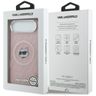 Etui Karl Lagerfeld IML Choupette Head   Logo MagSafe do iPhone Air różowy na NearMe.pl