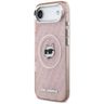 Etui Karl Lagerfeld IML Choupette Head   Logo MagSafe do iPhone Air różowy na NearMe.pl