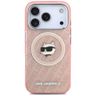 Etui Karl Lagerfeld IML Choupette Head   Logo MagSafe do iPhone 17 Pro różowy na NearMe.pl