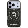 Etui Karl Lagerfeld IML Karl Head Logo   MagSafe do iPhone 17 Pro czarny na NearMe.pl