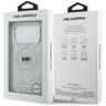 Etui Karl Lagerfeld IML Karl Head Logo   MagSafe do iPhone 17 Pro szary na NearMe.pl