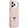 Etui Karl Lagerfeld IML Aquarelle        Choupette & Logo MagSafe do iPhone 17 Pro różowy na NearMe.pl