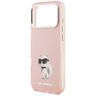 Etui Karl Lagerfeld IML Aquarelle        Choupette & Logo MagSafe do iPhone 17 Pro Max różowy na NearMe.pl