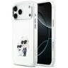 Etui Karl Lagerfeld IML Aquarelle Karl   & Choupette & Logo MagSafe do iPhone 17 Pro Max biały na NearMe.pl