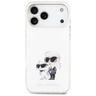Etui Karl Lagerfeld IML Aquarelle Karl   & Choupette & Logo MagSafe do iPhone 17 Pro Max biały na NearMe.pl