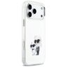 Etui Karl Lagerfeld IML Aquarelle Karl   & Choupette & Logo MagSafe do iPhone 17 Pro Max biały na NearMe.pl