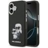Etui Karl Lagerfeld IML Aquarelle Karl   & Choupette & Logo MagSafe do iPhone 17 czarny na NearMe.pl