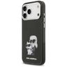 Etui Karl Lagerfeld IML Aquarelle Karl   & Choupette & Logo MagSafe do iPhone 17 Pro czarny na NearMe.pl