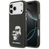 Etui Karl Lagerfeld IML Aquarelle Karl   & Choupette & Logo MagSafe do iPhone 17 Pro Max czarny na NearMe.pl