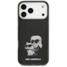 Etui Karl Lagerfeld IML Aquarelle Karl   & Choupette & Logo MagSafe do iPhone 17 Pro Max czarny na NearMe.pl