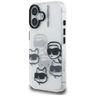 Etui Karl Lagerfeld IML Multi K&C Head   Pattern do iPhone 16 przezroczysty na NearMe.pl
