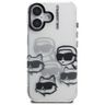 Etui Karl Lagerfeld IML Multi K&C Head   Pattern do iPhone 16 przezroczysty na NearMe.pl