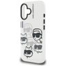 Etui Karl Lagerfeld IML Multi K&C Head   Pattern do iPhone 16 przezroczysty na NearMe.pl