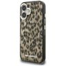 Etui Karl Lagerfeld IML Leopard Pattern  MagSafe do iPhone 16 brązowy na NearMe.pl