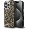 Etui Karl Lagerfeld IML Leopard Pattern  MagSafe do iPhone 16 Pro Max brązowy na NearMe.pl