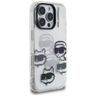 Etui Karl Lagerfeld IML Multi K&C Head   Pattern do iPhone 16 Pro Max przezroczysty na NearMe.pl