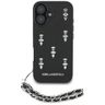 Etui Karl Lagerfeld Saffiano Crystals    w/Chain do iPhone 16 czarny na NearMe.pl