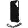 Etui Karl Lagerfeld Saffiano Crystals    w/Chain do iPhone 16 czarny na NearMe.pl