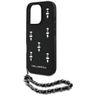 Etui Karl Lagerfeld Saffiano Crystals    w/Chain do iPhone 16 Pro czarny na NearMe.pl