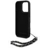 Etui Karl Lagerfeld Saffiano Crystals    w/Chain do iPhone 16 Pro czarny na NearMe.pl
