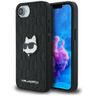 Etui Karl Lagerfeld Monogram Choupette   Head Pin do iPhone 16e / 17e czarny na NearMe.pl