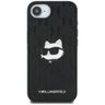Etui Karl Lagerfeld Monogram Choupette   Head Pin do iPhone 16e / 17e czarny na NearMe.pl