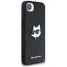 Etui Karl Lagerfeld Monogram Choupette   Head Pin do iPhone 16e / 17e czarny na NearMe.pl