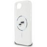 Etui Karl Lagerfeld IML Metal Karl &     Choupette Heads MagSafe do iPhone 16e / 17e biały na NearMe.pl