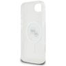 Etui Karl Lagerfeld IML Metal Karl &     Choupette Heads MagSafe do iPhone 16e / 17e biały na NearMe.pl
