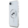Etui Karl Lagerfeld IML Metal Karl &     Choupette Heads MagSafe do iPhone 16e / 17e biały na NearMe.pl