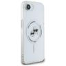 Etui Karl Lagerfeld IML Metal Karl &     Choupette Heads MagSafe do iPhone 16e / 17e biały na NearMe.pl