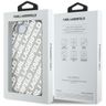 Etui Karl Lagerfeld IML Repeat Logo do   iPhone 16e / 17e srebrny na NearMe.pl