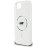 Etui Karl Lagerfeld IML Metal Karl Head  MagSafe do iPhone 16e / 17e biały na NearMe.pl