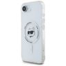 Etui Karl Lagerfeld IML Metal Choupette  Head MagSafe do iPhone 16e / 17e biały na NearMe.pl
