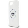 Etui Karl Lagerfeld IML Metal Choupette  Head MagSafe do iPhone 16e / 17e biały na NearMe.pl