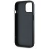Etui Karl Lagerfeld Saffiano Athleisure  Stripes Cord do iPhone 15 czarno-różowy na NearMe.pl