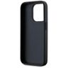 Etui Karl Lagerfeld Saffiano Athleisure  Stripes Cord do iPhone 15 Pro czarno-różowy na NearMe.pl