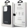 Etui Karl Lagerfeld  FW Metal Plate      MagSafe do iPhone 15 Pro Max czarny na NearMe.pl