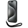 Etui Karl Lagerfeld Saffiano Athleisure  Stripes Cord do iPhone 15 Pro Max czarno-różowy na NearMe.pl