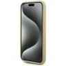 Etui Karl Lagerfeld Wrinkled Metal       Signature do iPhone 15 Pro Max złoty na NearMe.pl