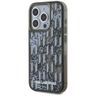 Etui Karl Lagerfeld Liquide Glitter      Monogram Gradient do iPhone 15 Pro Max czarny na NearMe.pl