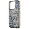Etui Karl Lagerfeld Liquide Glitter      Monogram Gradient do iPhone 15 Pro Max czarny na NearMe.pl