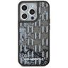 Etui Karl Lagerfeld Liquide Glitter      Monogram Gradient do iPhone 15 Pro Max czarny na NearMe.pl