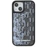 Etui Karl Lagerfeld Liquide Glitter      Monogram Gradient do iPhone 15 czarny na NearMe.pl