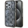 Etui Karl Lagerfeld Liquide Glitter      Monogram Gradient do iPhone 15 Pro czarny na NearMe.pl