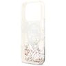 Etui Karl Lagerfeld Liquid Glitter Choupette Logo MagSafe do iPhone 17 Pro przezroczysty na NearMe.pl