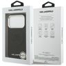 Etui Karl Lagerfeld Initial & Metal Logo MagSafe do iPhone 17 Pro Max czarny na NearMe.pl