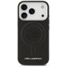 Etui Karl Lagerfeld Initial & Metal Logo MagSafe do iPhone 17 Pro Max czarny na NearMe.pl