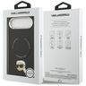 Etui Karl Lagerfeld Karl Pin MagSafe do  iPhone Air czarny na NearMe.pl