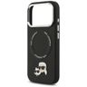 Etui Karl Lagerfeld Karl & Choupette     Pins MagSafe do iPhone 17 Pro czarny na NearMe.pl